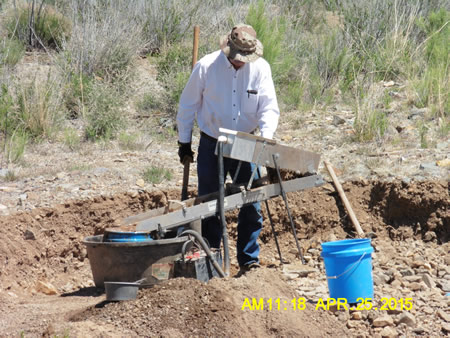 Placer Gold deposits in New Mexico