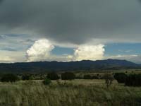 Strom clouds over Magdalena Mtns