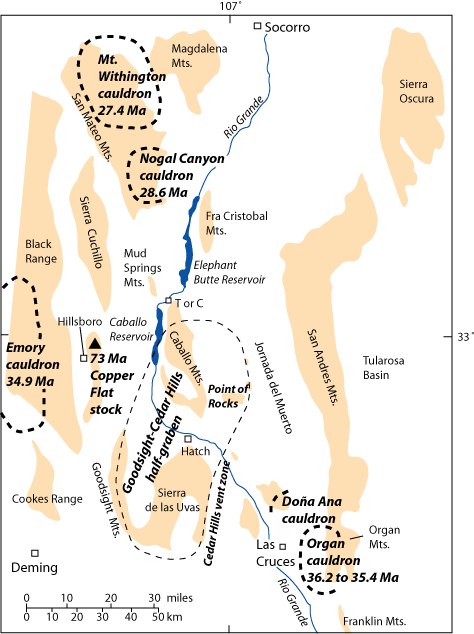 caldera map