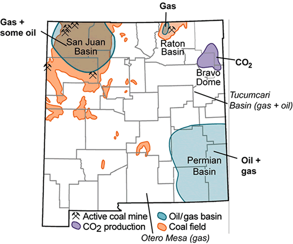 oil and gass fields-NM