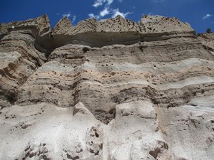 Cerro Toledo Formation, Kwage Canyon, Los Alamos,NM.photograph