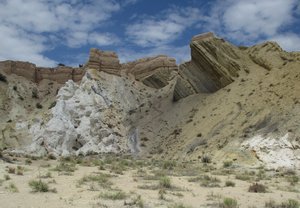 photograph Ojito Wilderness Cretaceous rocks