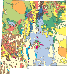 NM geologic map sample