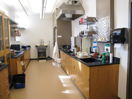 XRD sample prep lab