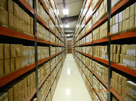 cuttings storage area