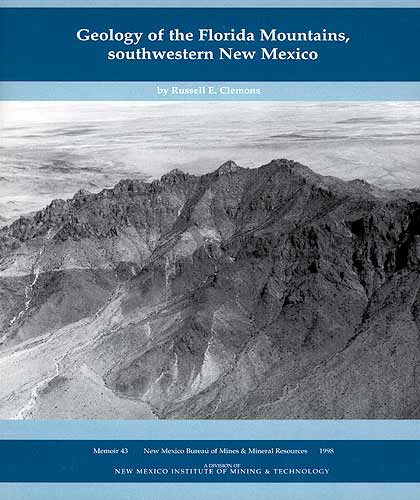 florida mountains new mexico map Memoir 43 florida mountains new mexico map