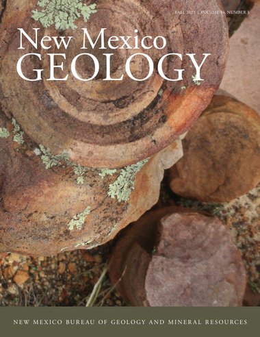 New Mexico Geology cover