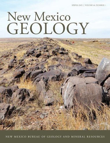 New Mexico Geology cover