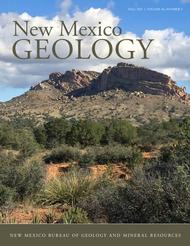 New Mexico Geology — Backissues