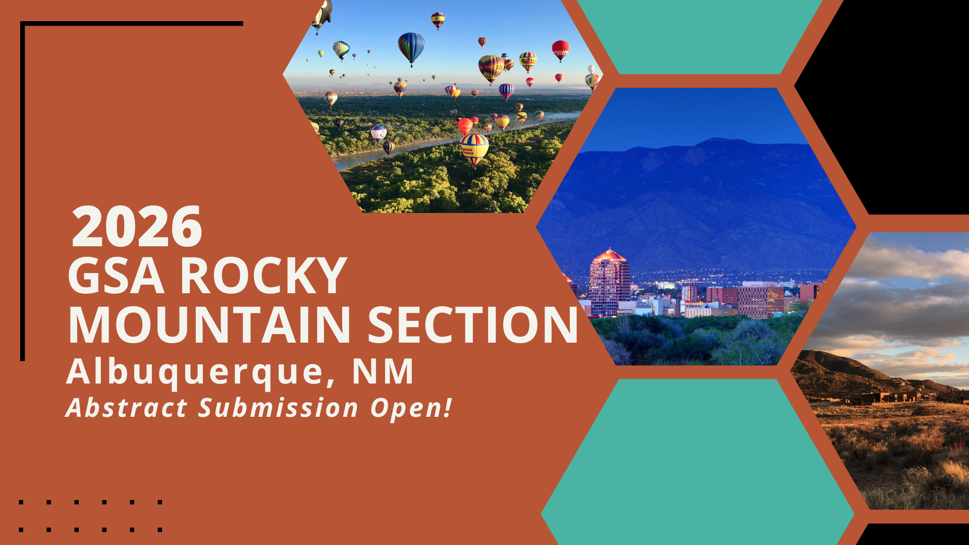 GSA Rocky Mountain Section Meeting 2026 Announcement