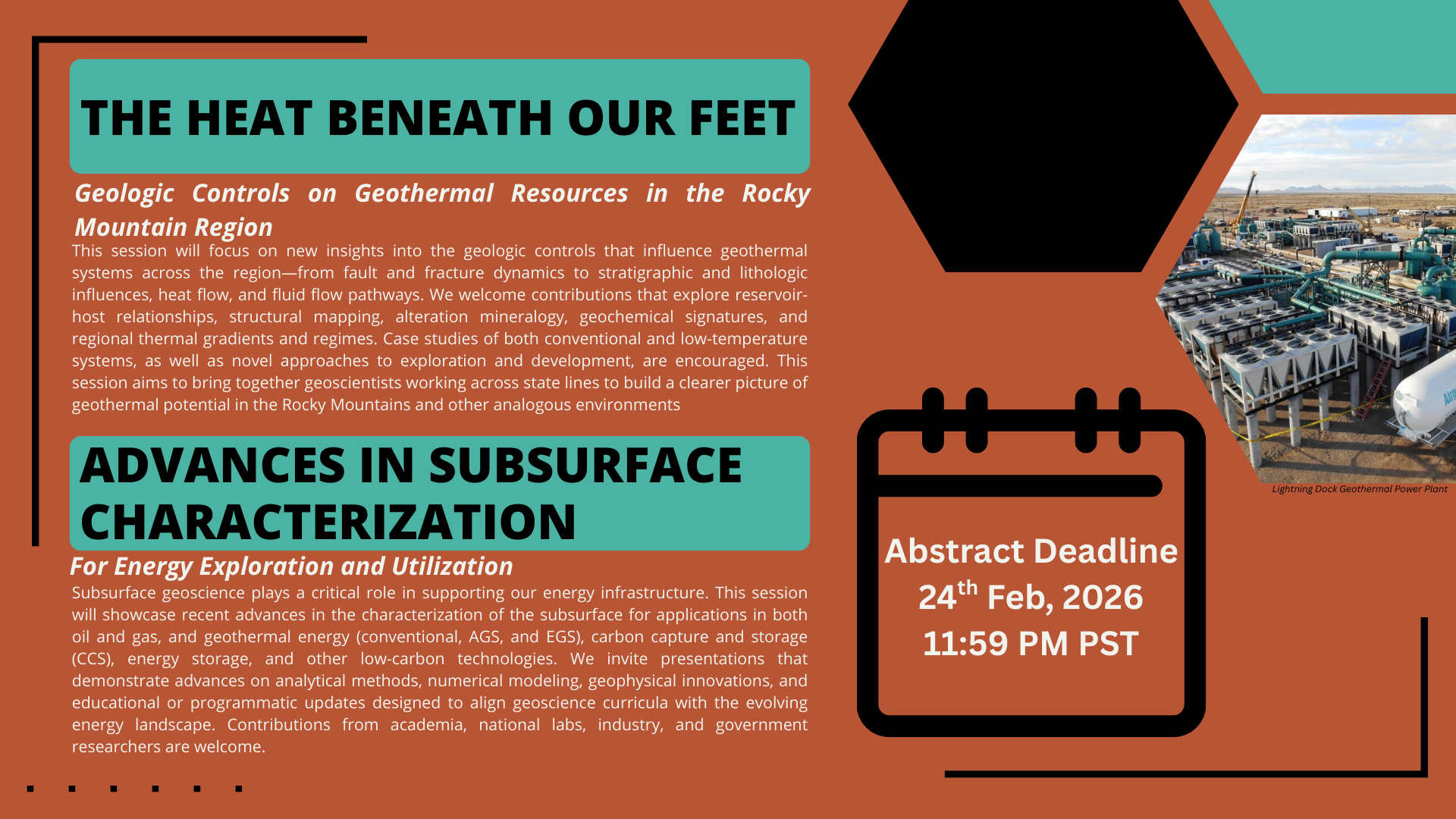 GSA Rocky Mountain Section Meeting 2026 Details