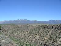 Rio Grande Gorge Taos Range