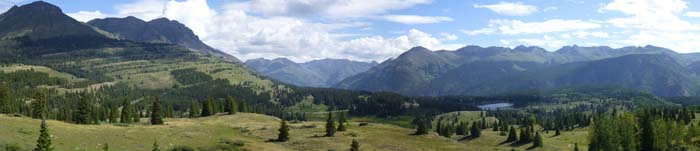 View north from Molas Pass