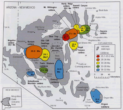 caldera map