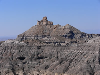 view from campground