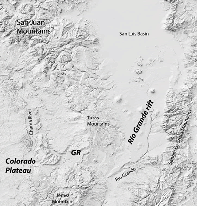 regional geologic map