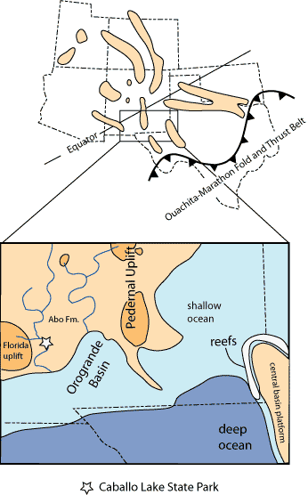 late paleozoic map