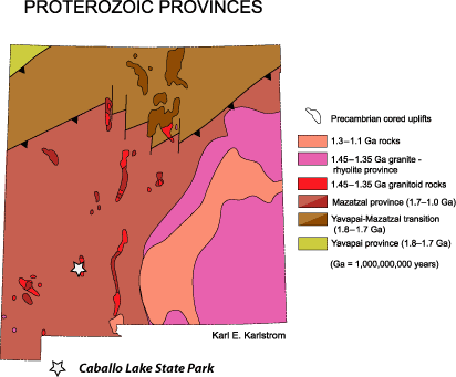 proterozoic provinces